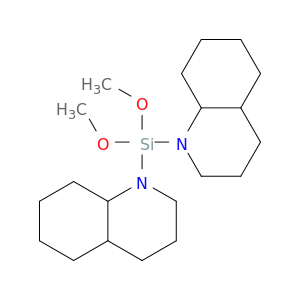 Quinoline, 1,1'-(dimethoxysilylene)bis[decahydro-