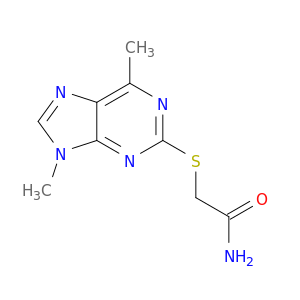 Acetamide, 2-[(6,9-dimethyl-9H-purin-2-yl)thio]-