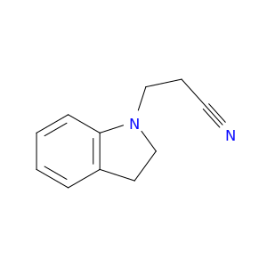 3-(2,3-二氢-1H-吲哚-1-基)丙腈