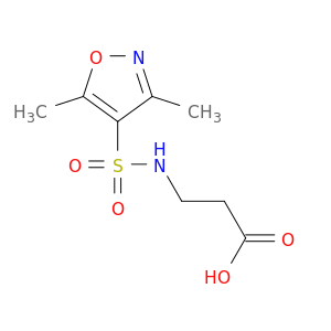 3-(二甲基-1,2-噁唑-4-磺胺)丙酸