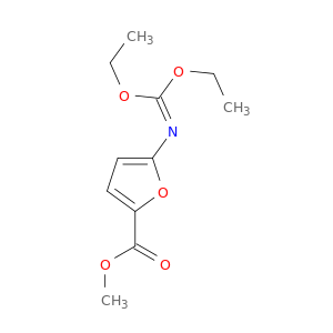 2-Furancarboxylic acid, 5-[(diethoxymethylene)amino]-, methyl ester