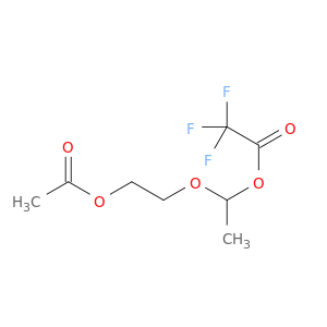 Acetic acid, trifluoro-, 1-[2-(acetyloxy)ethoxy]ethyl ester