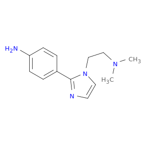 1H-Imidazole-1-ethanamine, 2-(4-aminophenyl)-N,N-dimethyl-