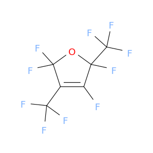 Furan, 2,2,4,5-tetrafluoro-2,5-dihydro-3,5-bis(trifluoromethyl)-