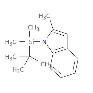 1H-Indole, 1-[(1,1-dimethylethyl)dimethylsilyl]-2-methyl-