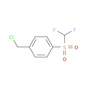 苯,1-(氯甲基)-4-[(二氟甲基)磺酰基]-
