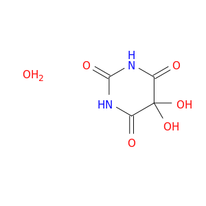 2,4,6(1H,3H,5H)-Pyrimidinetrione, 5,5-dihydroxy-, monohydrate