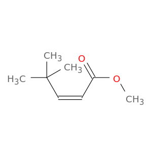 2-Pentenoic acid, 4,4-dimethyl-, methyl ester, (Z)-
