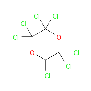 1,4-Dioxane,2,2,3,3,5,5,6-heptachloro-