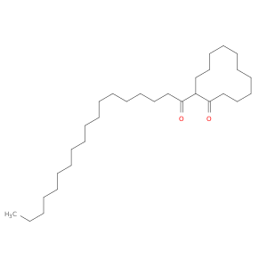 Cyclododecanone, 2-(1-oxooctadecyl)-
