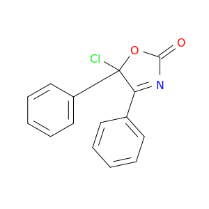 2(5H)-Oxazolone, 5-chloro-4,5-diphenyl-
