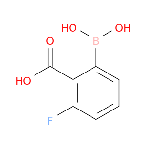 2-Carboxy-3-fluorophenylboronic acid