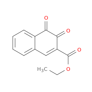 2-Naphthalenecarboxylic acid, 3,4-dihydro-3,4-dioxo-, ethyl ester