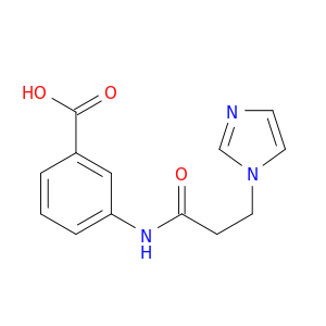 3-[3-(1H-Imidazol-1-yl)propanamido]benzoic Acid