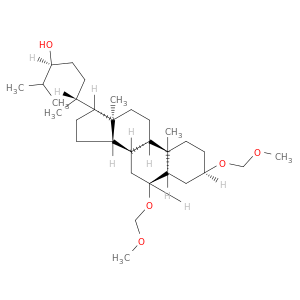 Cholestan-24-ol, 3,6-bis(methoxymethoxy)-, (3a,5b,6a,24S)-