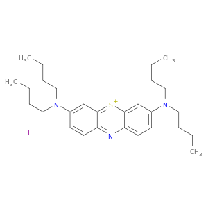 Phenothiazin-5-ium, 3,7-bis(dibutylamino)-, iodide