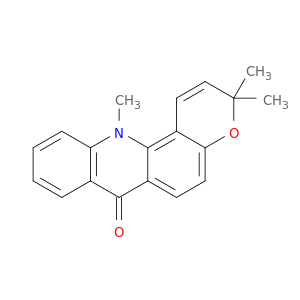 7H-Pyrano[2,3-c]acridin-7-one, 3,12-dihydro-3,3,12-trimethyl-