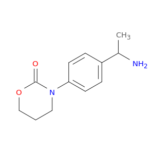 3-[4-(1-aminoethyl)phenyl]-1,3-oxazinan-2-one