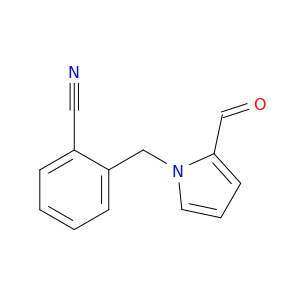 2-[(2-formyl-1H-pyrrol-1-yl)methyl]benzonitrile