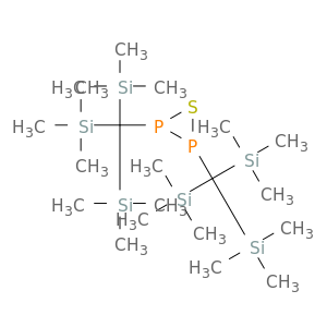 Thiadiphosphirane, bis[tris(trimethylsilyl)methyl]-