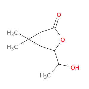 3-Oxabicyclo[3.1.0]hexan-2-one, 4-(1-hydroxyethyl)-6,6-dimethyl-
