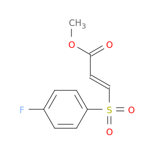 2-Propenoic acid, 3-[(4-fluorophenyl)sulfonyl]-, methyl ester, (Z)-