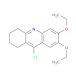Acridine, 9-chloro-6,7-diethoxy-1,2,3,4-tetrahydro-