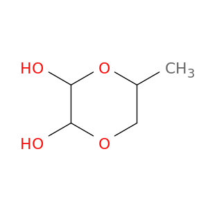 1,4-Dioxane-2,3-diol, 5-methyl-