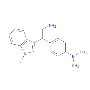 4-[2-Amino-1-(1H-indol-3-yl)ethyl]-N,N-dimethylaniline