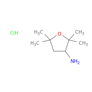 2,2,5,5-Tetramethyltetrahydrofuran-3-amine hydrochloride