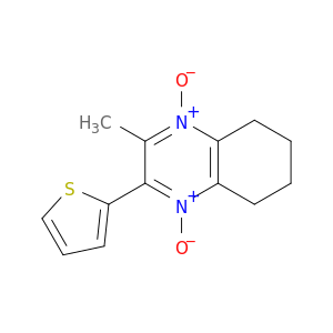 Quinoxaline, 5,6,7,8-tetrahydro-2-methyl-3-(2-thienyl)-, 1,4-dioxide