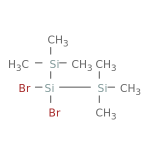 Trisilane, 2,2-dibromo-1,1,1,3,3,3-hexamethyl-