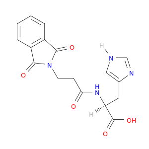 N-[3-(1,3-二氢-1,3-二氧基-2H-异吲哚-2-基)-1-氧丙基]-1-组氨酸