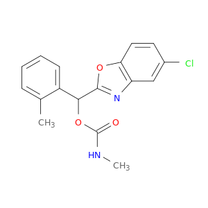 2-Benzoxazolemethanol,5-chloro-a-(2-methylphenyl)-,methylcarbamate (ester) (9CI)