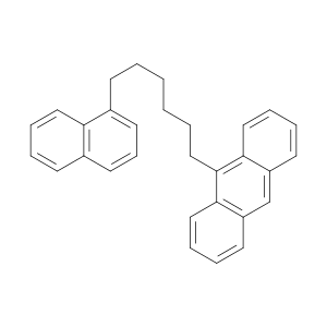 Anthracene, 9-[6-(1-naphthalenyl)hexyl]-