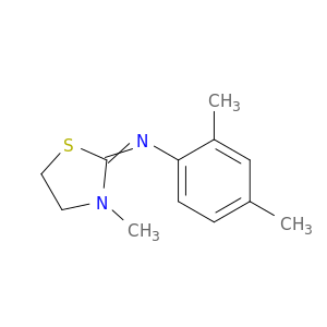 Benzenamine, 2,4-dimethyl-N-(3-methyl-2-thiazolidinylidene)-