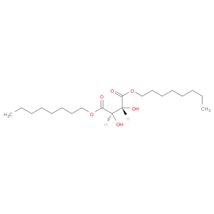 Butanedioic acid, 2,3-dihydroxy- (2R,3R)-, dioctyl ester