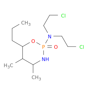 N,N-BIS(2-CHLOROETHYL)-4,5-DIMETHYL-2-OXO-6-PROPYL-1-OXA-3-AZA-2-PHOSPHACYCLOHEXAN-2-AMINE
