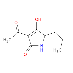 2H-Pyrrol-2-one, 3-acetyl-1,5-dihydro-4-hydroxy-5-propyl-