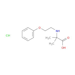 2-methyl-2-[(2-phenoxyethyl)amino]propanoic acid hydrochloride