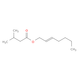 丁酸,3-甲基-,2-庚烯基酯,(E)-