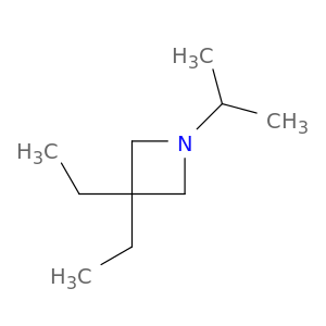 Azetidine,3,3-diethyl-1-(1-methylethyl)-