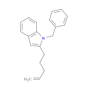 1H-Indole, 2-(4-pentenyl)-1-(phenylmethyl)-