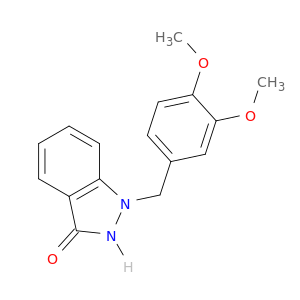 3H-Indazol-3-one,1-[(3,4-dimethoxyphenyl)methyl]-1,2-dihydro-