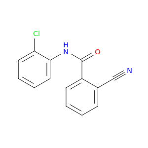 Benzamide, N-(2-chlorophenyl)-2-cyano-