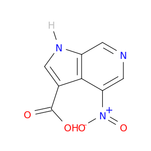 4-硝基-1H-吡咯并[2,3-C]吡啶-3-羧酸