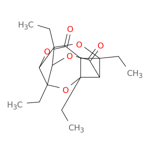 2,4,9,11-tetraethyl-3,6,10,13-tetraoxapentacyclo[7.5.0.02,8.04,12.05,11]tetradecane-7,14-dione