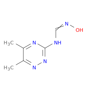 Methanimidamide, N-(5,6-dimethyl-1,2,4-triazin-3-yl)-N'-hydroxy-