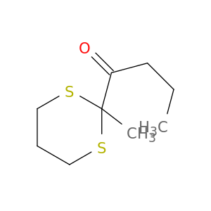 1-Butanone, 1-(2-methyl-1,3-dithian-2-yl)-