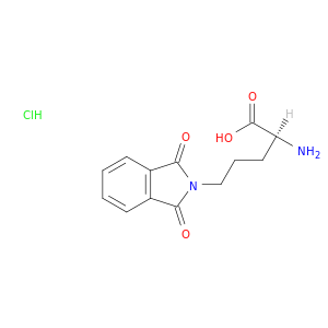2H-Isoindole-2-pentanoic acid, a-amino-1,3-dihydro-1,3-dioxo-,monohydrochloride, (S)-
